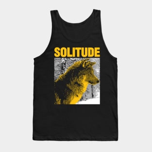 Solitude Wolf Tank Top